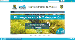Desktop Screenshot of ambientebogota.gov.co